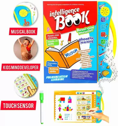 Early Education Activity Book With Sound & Music