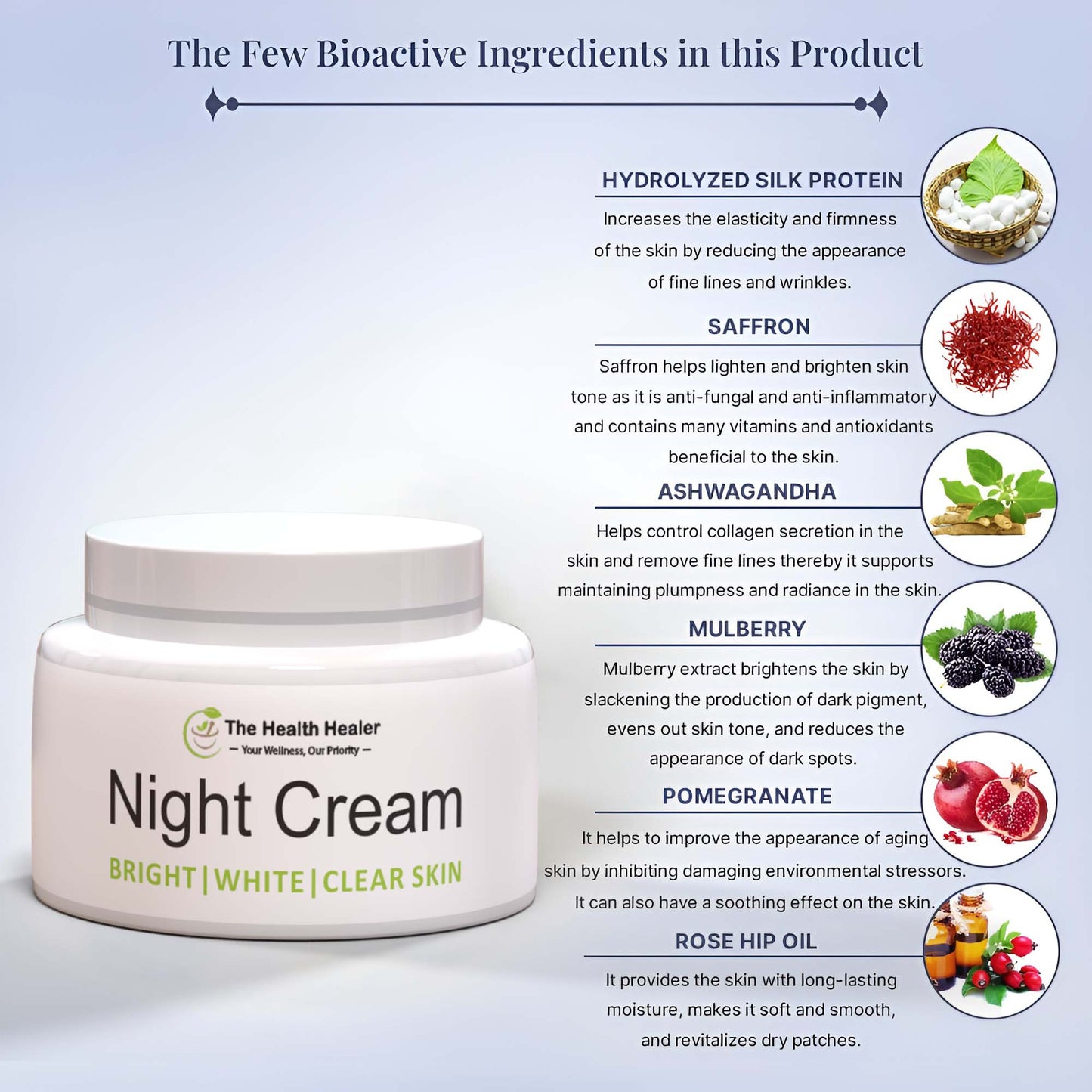 THE HEALTH HEALER NIGHT CREAM