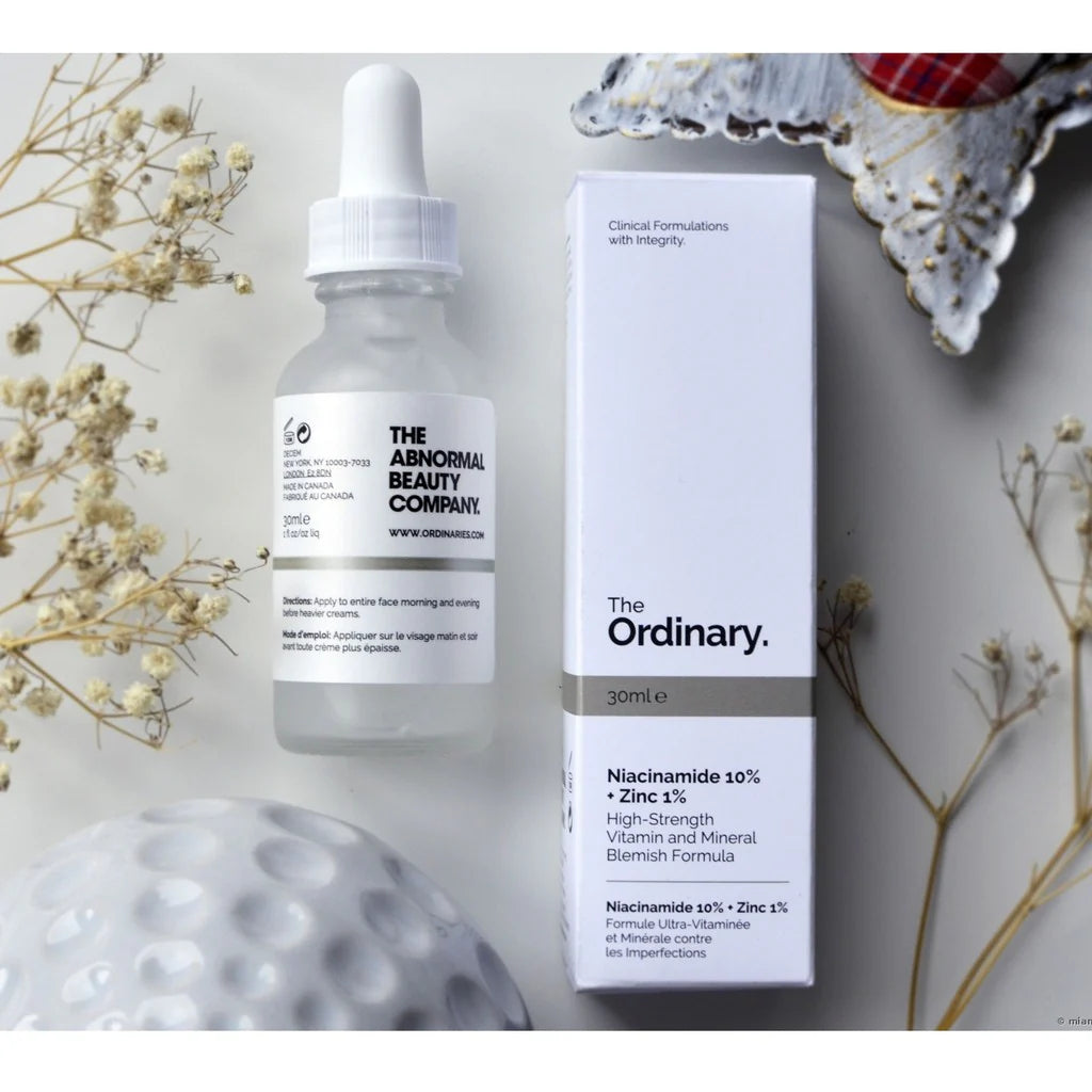 The Ordinary Niacinamide 10% + Zinc 1% – 30ml Serum For All Skin Types